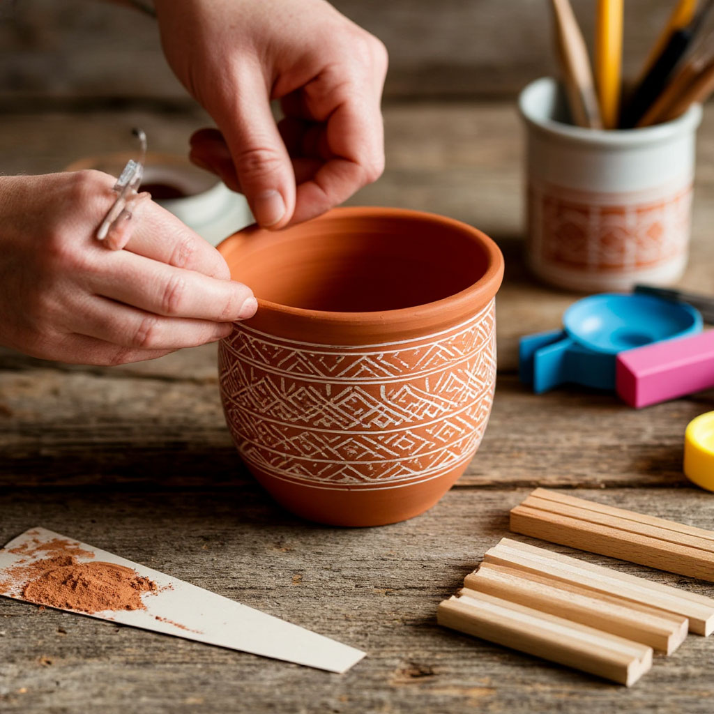 DIY seasonal decor project