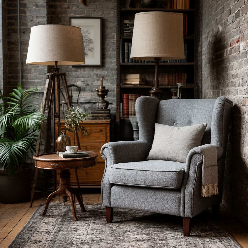 Thrifted chair makeover - affordable decor idea
